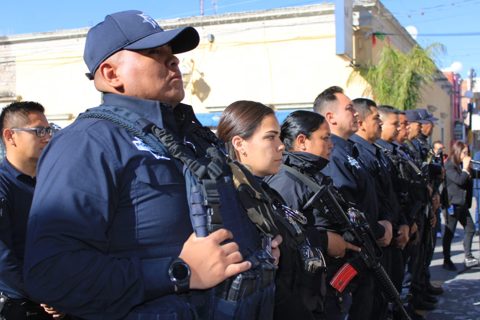 Policías de Tarímbaro.