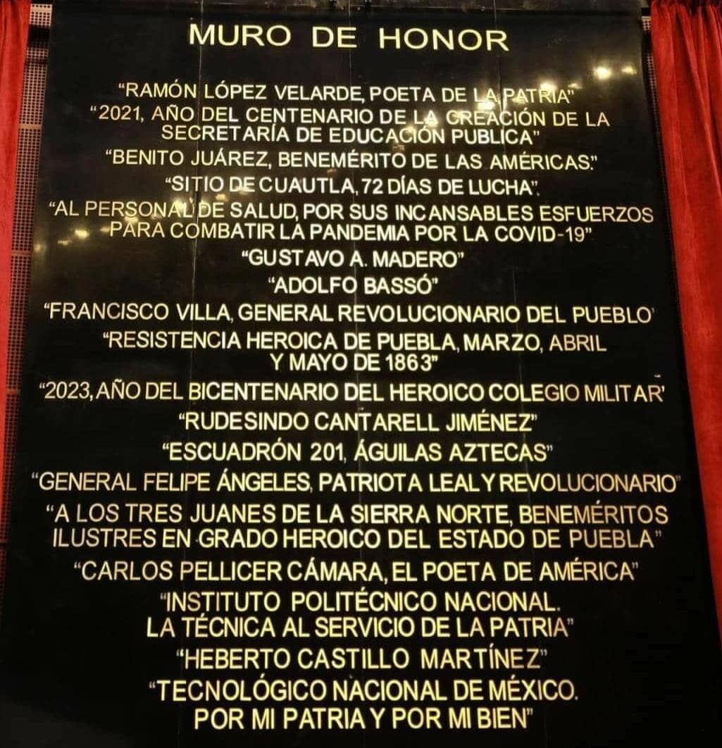 Muro de Honor