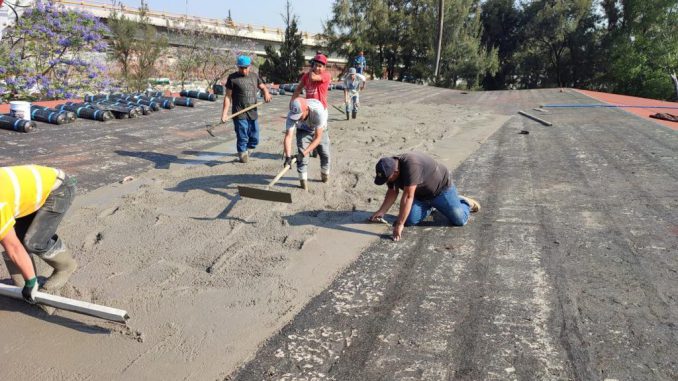 trabajos de rehabilitación en el Instituto Tecnológico de Morelia