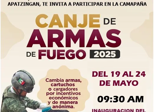 apatzingan-portada Arranca la campaña "Canje de Armas" en Apatzingán