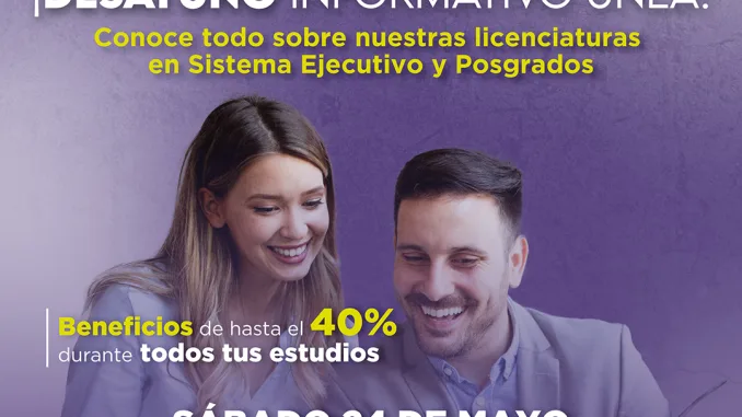 Propuesta-desayuno exclusivo Desayuno Informativo UNLA: una oportunidad para conocer posgrados y sistema ejecutivo