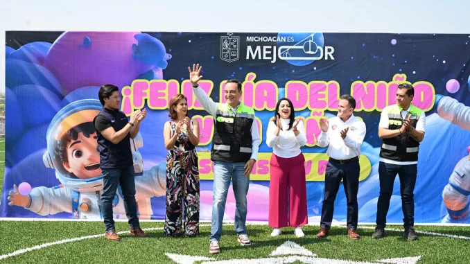 zamora-portada Inauguran cancha de fútbol rápido en Zamora gracias a la coordinación entre Carlos Soto y el Gobierno del Estado